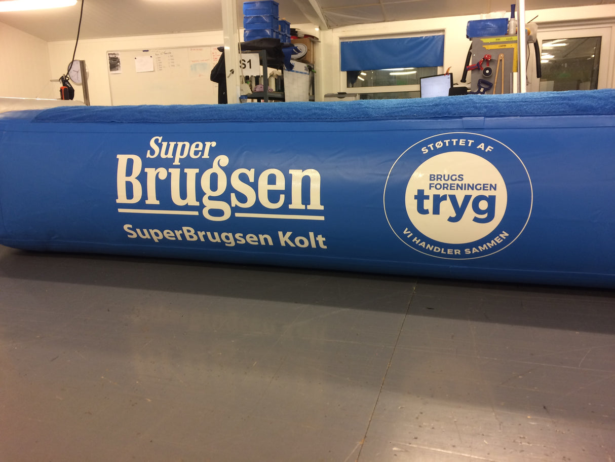 30 stk. logo i hvid folie