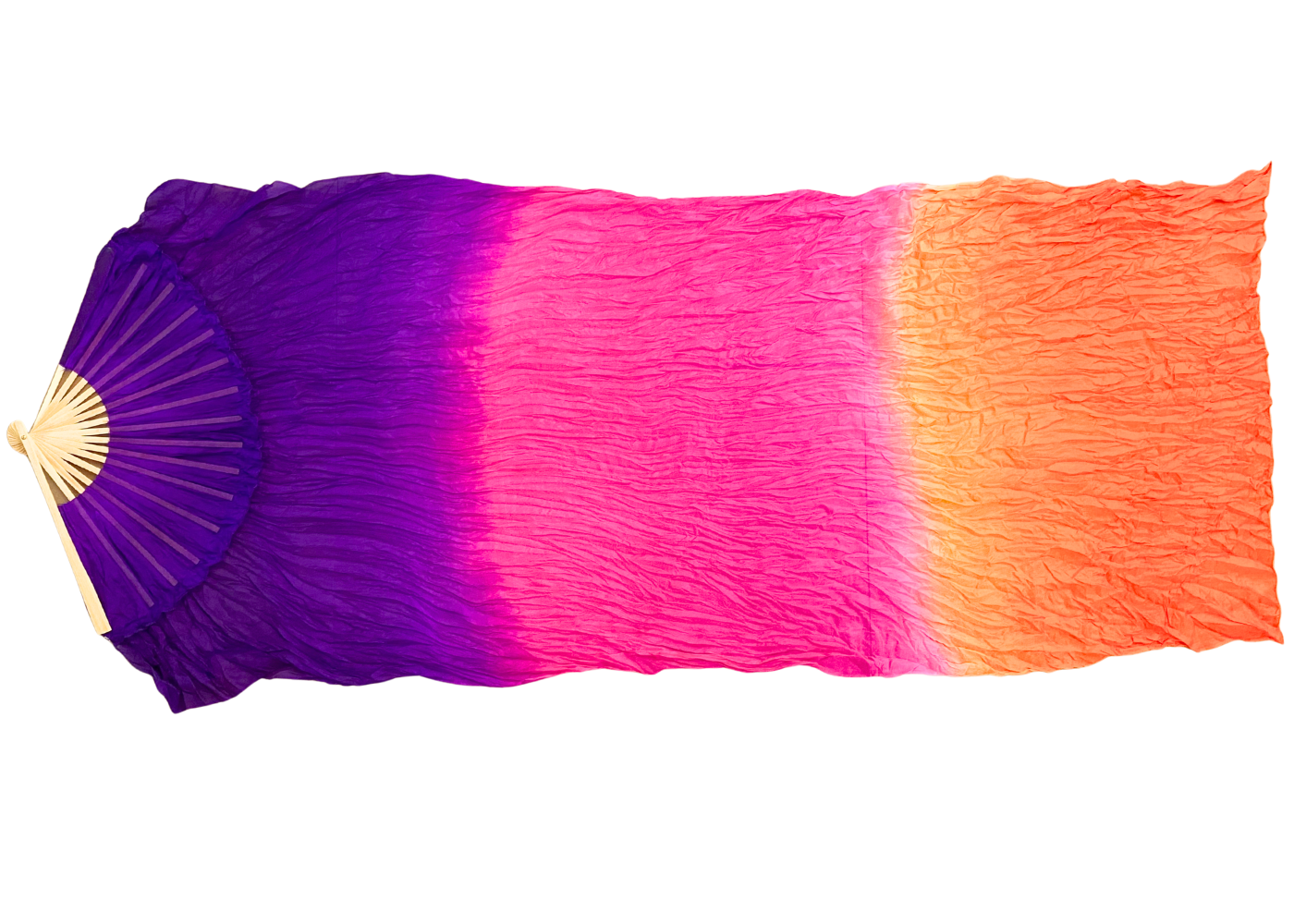 MALA viftevimpel. Viftevimpler er et af de nyeste håndredskaber på markedet. Viftevimplerne findes i flere forskellige flotte farvekombinationer.
Viftevimplen er fremstillet af 170 x 80 cm let og smidigt silkestof, monteret på en 55 cm bred vifte lav