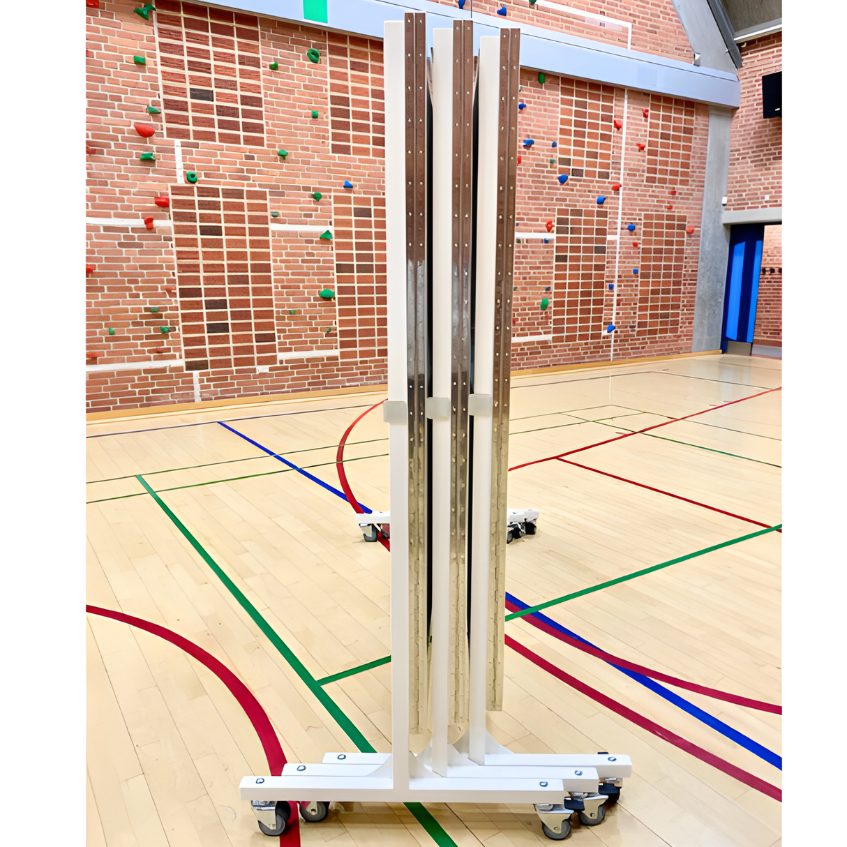 Mobil spejlvæg med sidespejle L300 cm