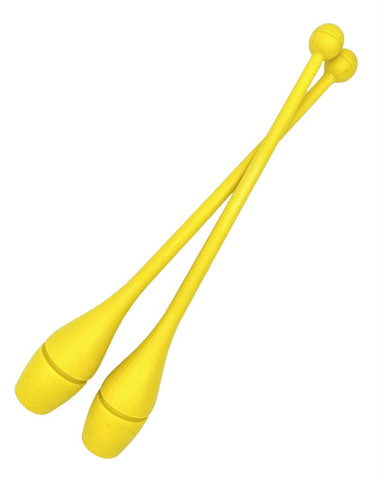 Amaya gymnastikkøller, 41 cm, Gul