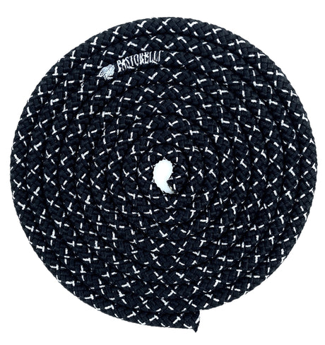 Sjippetov Pastorelli NEW ORLEANS, Sort/Sølv.

Pastorelli NEW ORLEANS sjippetov er af den bedste kvalitet og et foretrukkent mærke hos topgymnasterne indenfor rytmisk gymnastik.
FIG-godkendt til konkurrencer. 
Længde 3 m. 
Diameter 9 mm.
Sjippetovet h