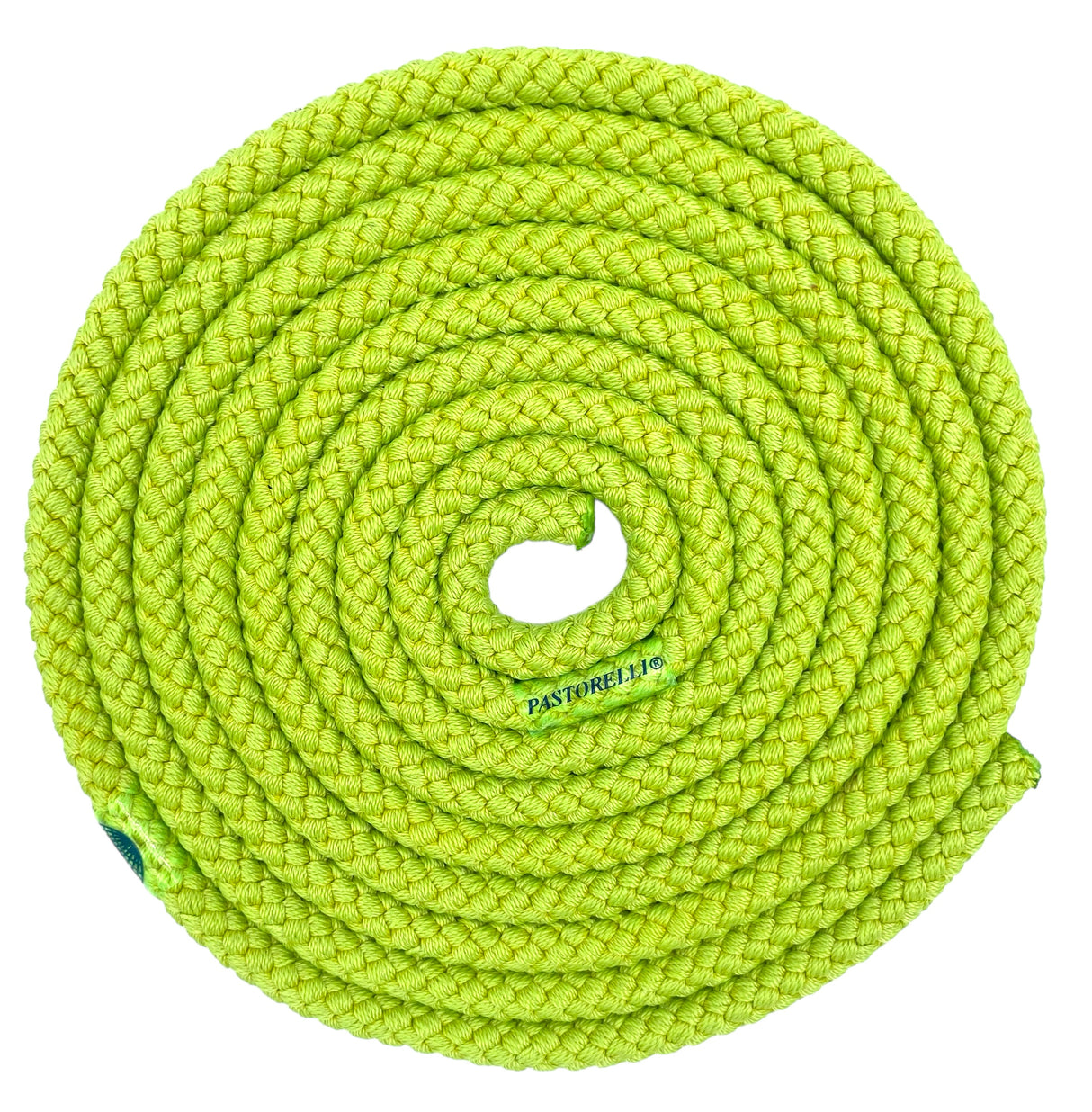 Sjippetov Pastorelli PATRASSO, Limegrøn.
Ensfarvet sjippetov med god vægt og tyngde til rytmisk gymnastik, opvisning og konkurrence.
Dette produkt er F.I.G. godkendt og kan bruges til konkurrencer.
Nylontov på 315 cm.