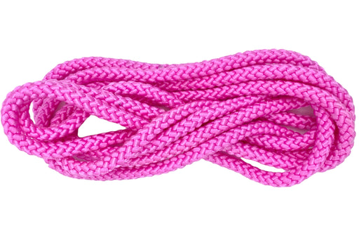 Sjippetov MALA, Pink.
MALA sjippetov i flotte klare farver. Rigtig gode, slidstærke sjippetove til skoler, foreninger og institutioner.
Sjippetovet er 3 m, men kan afkortes efter behov, så det tilpasses alle aldersgrupper - vi hjælper dig gerne. 
Lækker, blød kvalitet til gymnastik, leg og træning. 
