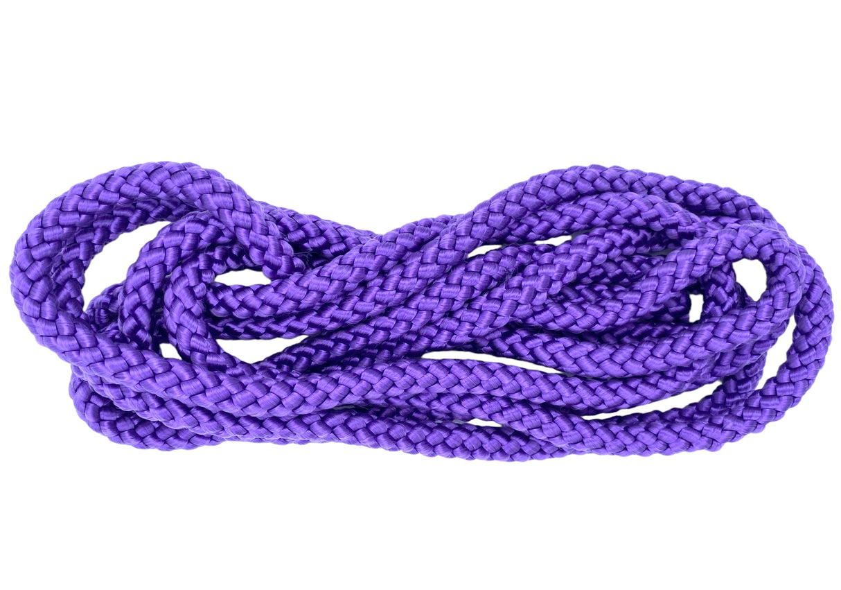 Sjippetov MALA, Lilla. 
MALA sjippetov i flotte klare farver. Rigtig gode, slidstærke sjippetove til skoler, foreninger og institutioner.
Sjippetovet er 3 m, men kan afkortes efter behov, så det tilpasses alle aldersgrupper - vi hjælper dig gerne. 
L