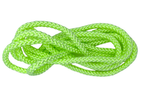 Sjippetov MALA, Neongrøn UV.
MALA sjippetov i flotte klare farver. Rigtig gode, slidstærke sjippetove til skoler, foreninger og institutioner.
Sjippetovet er 3 m, men kan afkortes efter behov, så det tilpasses alle aldersgrupper - vi hjælper dig gern