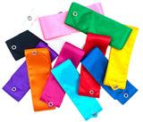 MALA vimpler fås i mange forskellige flotte, klare farver - Grøn, Hvid, Gul, Blå, Rød, Lyseblå, Pink, Orange, Lilla, Sort, Lyserød. 

Passer til alle aldersgrupper, da vimplen kan tilpasses til den ønskede længde.

5 cm bredt rayonbånd.
Stav sælges s