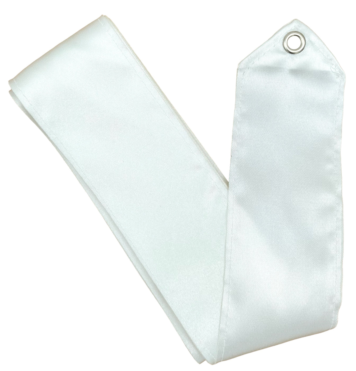 MALA vimpel, Hvid.
MALA vimpler til rytmisk gymnastik fås i mange forskellige flotte, klare farver - Grøn, Hvid, Gul, Blå, Rød, Lyseblå, Pink, Orange, Lilla, Sort, Lyserød. 

Passer til alle aldersgrupper, da vimplen kan tilpasses til den ønskede læn