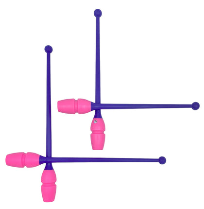 MASHA-bounce Pastorelli gymnastikkølle, 45.2 cm, Lilla-Pink