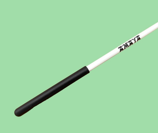 Amaya Vimpelstang med skridsikkert håndtag.
Vimpelstang til gymnastikvimpler til rytmisk gymnastik. 
Længde 60 cm. 
Hvid stang med sort håndtag, lavet af skridsikkert materiale, som giver gymnasten et godt greb.