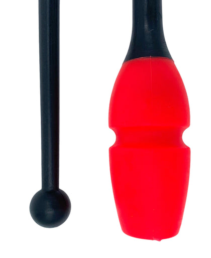 MASHA-bounce Pastorelli gymnastikkølle, 40.5 cm, Sort-Koral