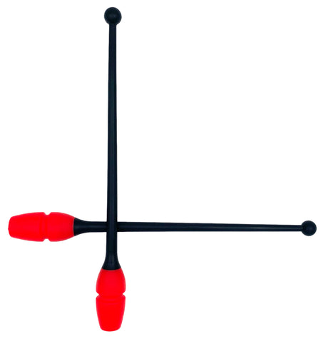 Tofarvet gymnastikkølle fra Pastorelli med en krop af gummi, hvilket gør, at køllen kan stødes mod gulvet og springe tilbage. 
Køllerne kan også sættes sammen i forlængelse af hinanden.

En farverig kølle til træning, opvisning, show og konkurrence.
