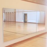 Plademonteret spejl B200xH160 cm