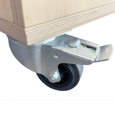 Opbevaringskasse på hjul - DGI Nordkraft model