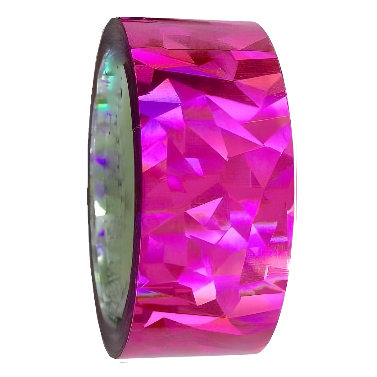 Tape Crackle Metallic Lyserød