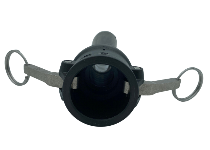 Blæserrør fra Hitachi blæser til Camlock