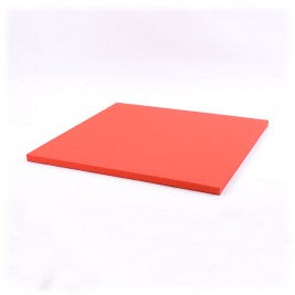Rød Judo måtte 100x100 cm