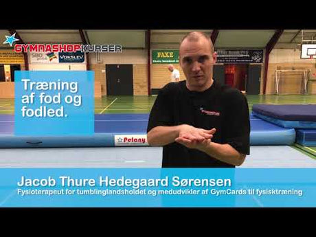 GymCards med træning til fødder og fodled
